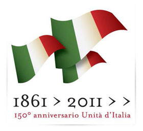 logo 150 anni Italia